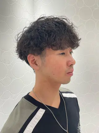 パーマ メンズ 長町/酸性ストレート /曲がる縮毛矯正のヘアスタイル