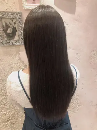セミロング 縮毛矯正・髪質改善 ❣️三浦正也のヘアスタイル