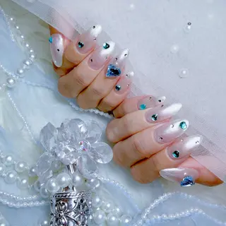 ネイル Yudia🩵 Yuiのネイルデザイン