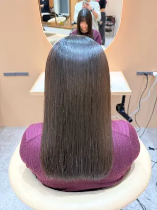 ミディアム 🦋韓国レイヤー特化 🦋髪質改善🩵来輝のヘアスタイル