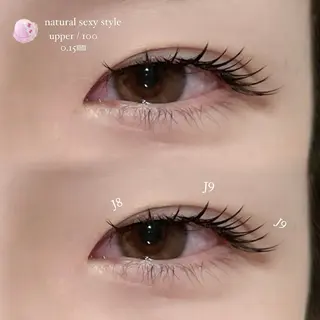 マツエク・マツパ PRIMO🪄💫 himeのマツエク・マツパデザイン