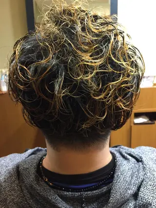 パーマ メンズ メンズカット kimotoのヘアスタイル