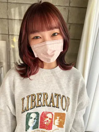 カラー 椎葉 みはるのヘアスタイル