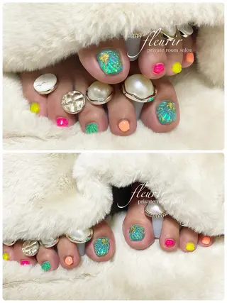 ネイル フルリール 【プライベートサロンのネイルデザイン