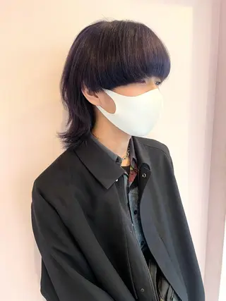 カラー ヘアアレンジ メンズ 艶髪 🦋CON🦋のヘアスタイル