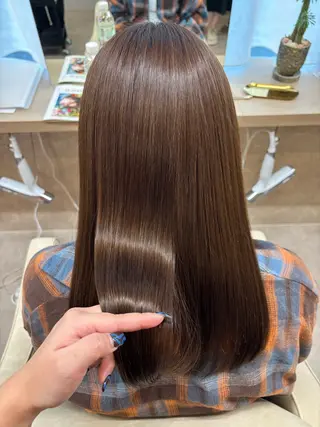 ミディアム ボブ/顔周りレイヤー 🎀momoka🎀のヘアスタイル