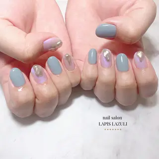 ネイル nail salon ラピスラズリのネイルデザイン