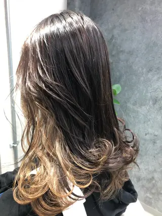 セミロング Noyヨシモト ヒロトのヘアスタイル