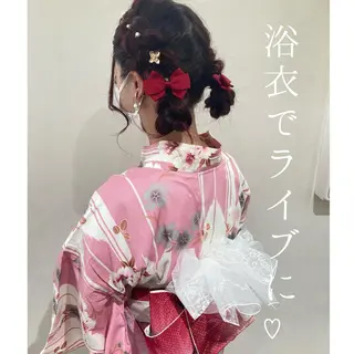 ロング 韓国カラーお任せ❤️ アサコサユリ🎀の眉毛・アイブロウイメージ