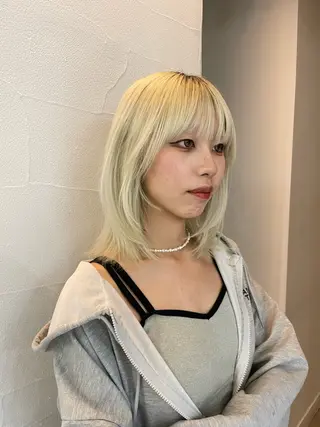 ミディアム カットモデル募集中！ ACQUA  eriのヘアスタイル