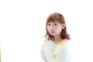 ミディアム カラー 今井 三智也のヘアスタイル