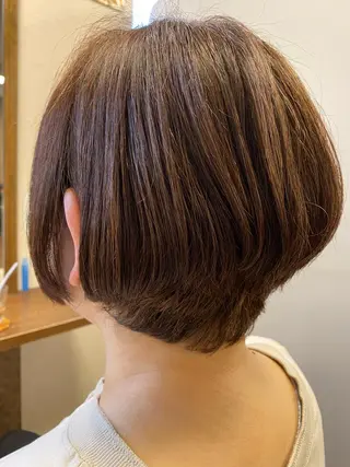 ショート カラー liL  hair サトウリョウタのヘアスタイル