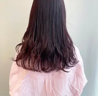 ロング カラー 山口 莉奈のヘアスタイル