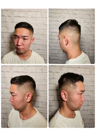 ショート メンズ 💈メンズ無料カット 💈河邊和也のヘアスタイル