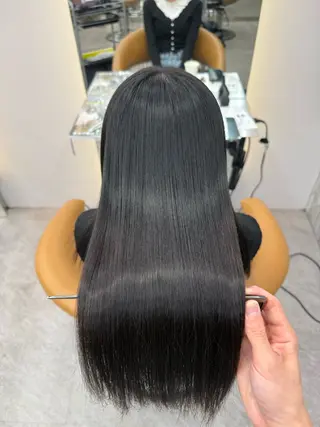 ロング 艶カラー/艶髪矯正/ レイヤー/ひなき🎀のヘアスタイル