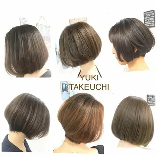 ショート 武内 由貴のヘアスタイル