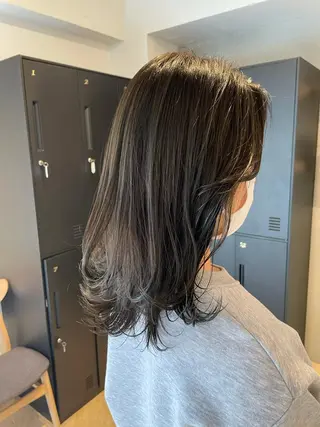 ミディアム カラー hazuki 🌝のヘアスタイル