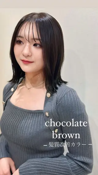 ショート カラー ワンホン×髪質改善 つのーか🩶‪🫧のヘアスタイル