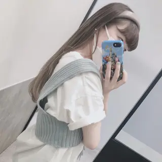 ロング カラー パーマ ヘアアレンジ メンズ キッズ stylist 🌸 kana.のヘアスタイル