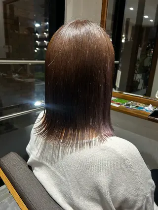 ミディアム 上田 愛來のヘアスタイル