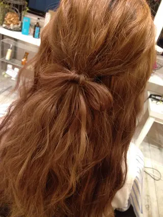 ショート ミディアム セミロング ロング ヘアアレンジ LoRE hair 四条河原町　西尾友里のヘアスタイル