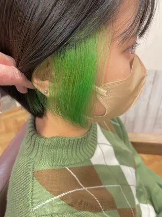 ショート 髪質改善＆艶カラー Zina💋池袋のヘアスタイル