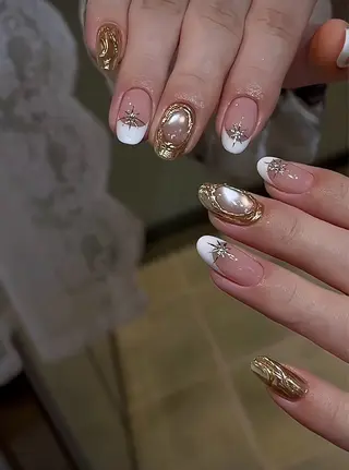 ネイル Horie 雪のネイルデザイン