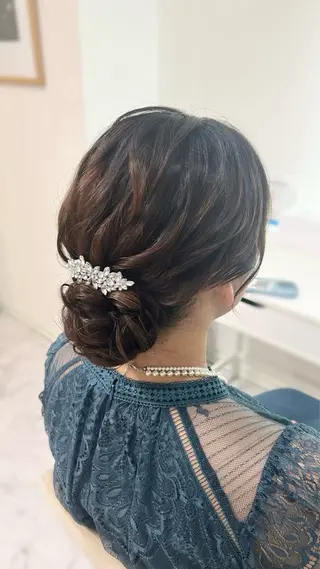 ロング ヘアアレンジ ヘアセット専門店 Rのヘアスタイル
