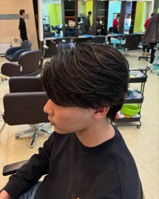 三ノ宮フェザーパーマ 10月再開予定のヘアスタイル