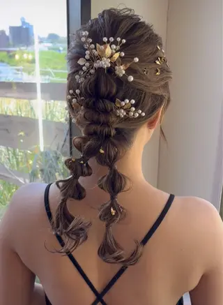 ヘアアレンジ NAGONSTYLE 田村　莉生のヘアスタイル