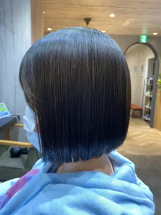 ショート ✨似合わせボブ✨ 縮毛矯正のヘアスタイル