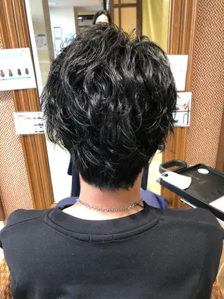 ショート パーマ メンズ 大人パーマ/ メンズ/神田正紀のヘアスタイル