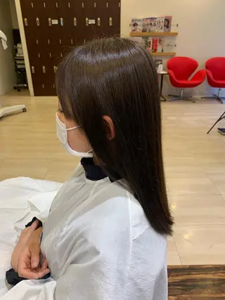 ミディアム カラー 似合わせの達人/ 田中悠希也のヘアスタイル