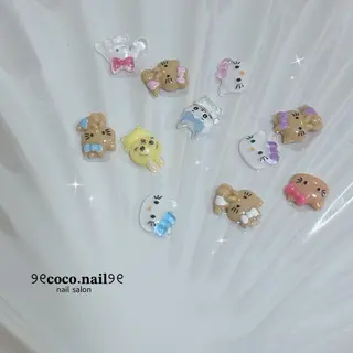 ネイル lili.nail y2k/長さ出しのネイルデザイン