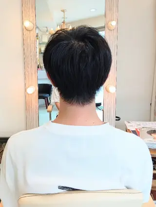 ショート ショート/似合わせ みやじまのヘアスタイル