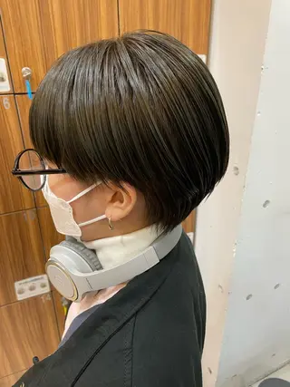 ショート カラー ☪︎⋆ hair & eye yuka˚✩のマツエク・マツパデザイン