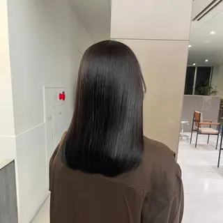 ミディアム カラー パーマ 髪質改善/ボブ 🌻Mutsumiのヘアスタイル