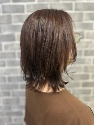 セミロング Noyヨシモト ヒロトのヘアスタイル