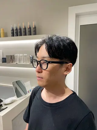 ショート メンズ 🩰ニシムラヒカリ 半個室salon♡*のヘアスタイル
