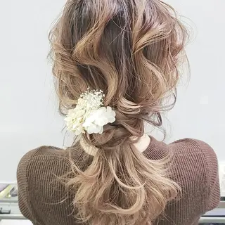 セミロング 【とにかく髪に優しい ❇️】森田篤のヘアスタイル