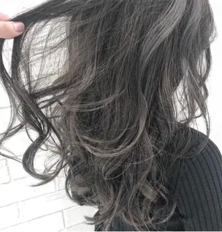 ロング カラー チビ編み込みエクステ シールEXどぅ〜すのヘアスタイル