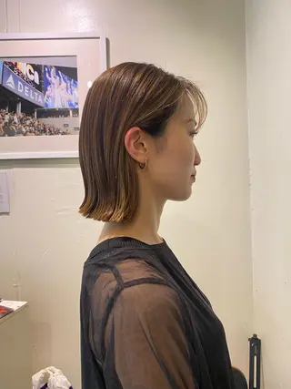 ショート カラー 🍃YURI 🍃のヘアスタイル