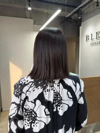 ルシ🎨/ハイトーン デザイン/髪質改善のヘアスタイル