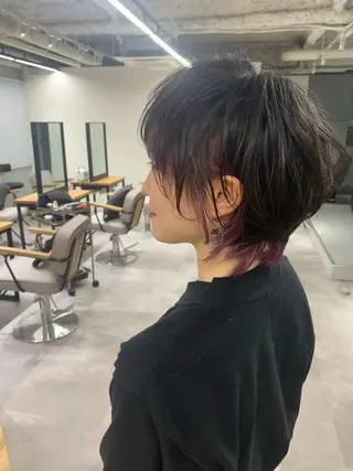 ショート カラー ルーチェヘアー 北摂エリアNo.1のヘアスタイル