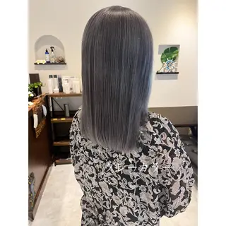 ミディアム カラー 坂井田 浩樹のヘアスタイル