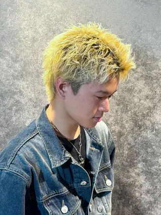 メンズ カラー特化 🔥Reoのヘアスタイル