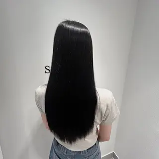 ロング 🦢まつパ ツヤカラー🩰さくらのマツエク・マツパデザイン