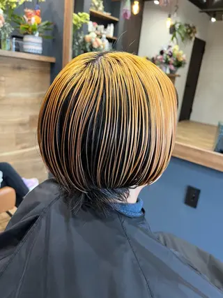 カラー 小松 真唯子のヘアスタイル