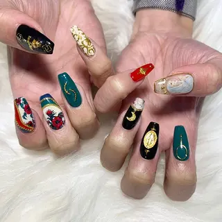 ネイル AERA nail shino🐱⸝꙳のネイルデザイン