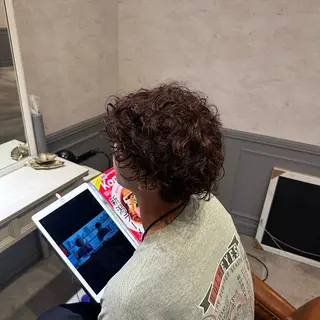 カラー メンズ Nagumo Mizukiのヘアスタイル